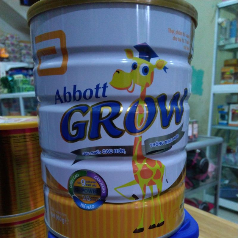 abbott GROW số 4 cho trẻ từ 1 tuổi trở lên .lon 900g