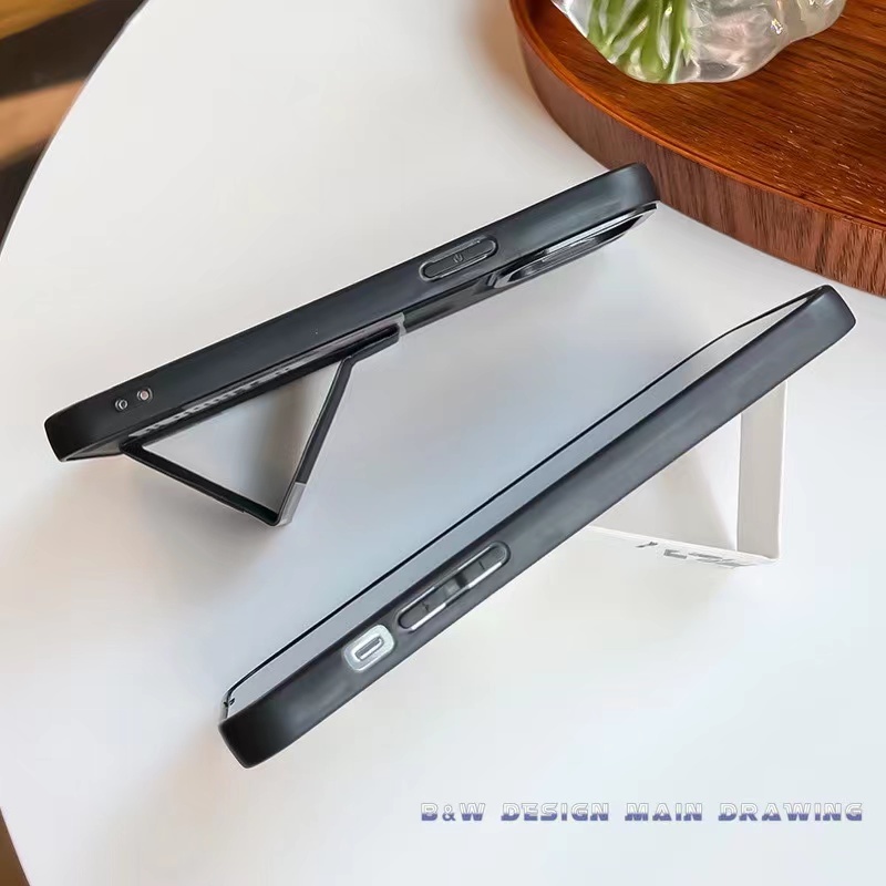 Ốp Điện Thoại Da + Silicon Họa Tiết Nhãn Đơn Giản Kèm Dây Đeo Cho iPhone 14 13 12 11 Pro MAX 14Pro 14Max IX XS MAX XR