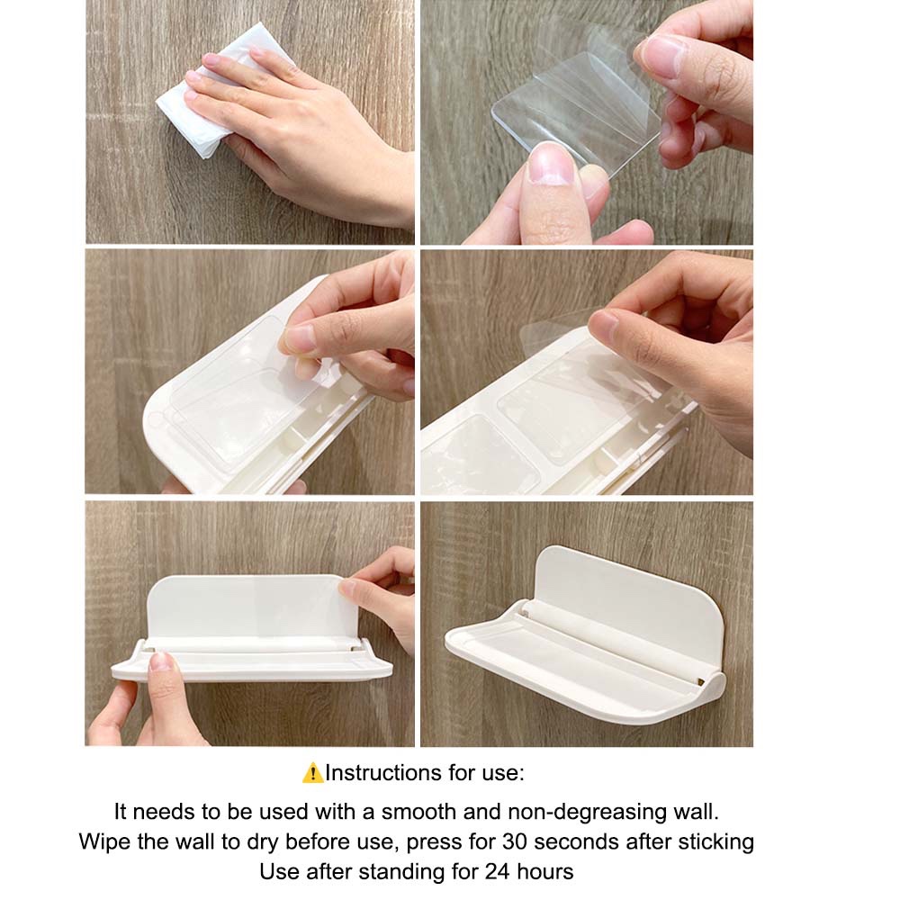 Kệ Đựng Đồ Gắn Tường Có Thể Gập Lại Tiện Dụng Cho Phòng Tắm/Nhà Vệ Sinh