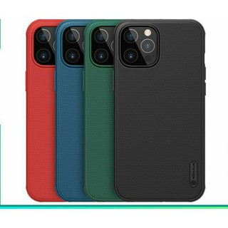 Ốp lưng iPhone 14 pro max/15 pro max/15/13 pro max/12 Pro/ 12 Pro Max Nillkin Frosted Shield lưng sần viền dẻo