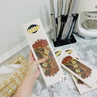 Set 10 đũa hợp kim mạ vàng
