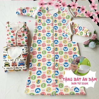 Túi ngủ Noonon 🌺[FREESHIP]🌺 Túi ngủ Vải Len Dày Dặn [NHẬP NOONON GIẢM 20k] - Chăn giữ nhiệt cho bé