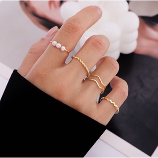 Set 6 nhẫn đa phong cách