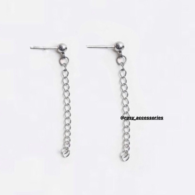 ROSY - KHUYÊN TAI XÍCH BASIC (ẢNH THẬT Ở CUỐI!!!!)