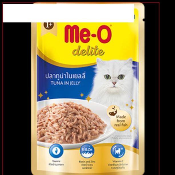 GV- Pate Me-o Delite (4 vị) Thức ăn mèo dạng sốt gói 70gr