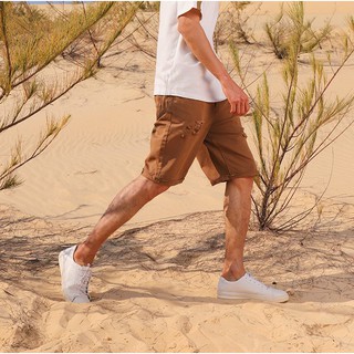 [ROUTINE] - Quần Short Jean màu nâu form suông thời trang QS213005