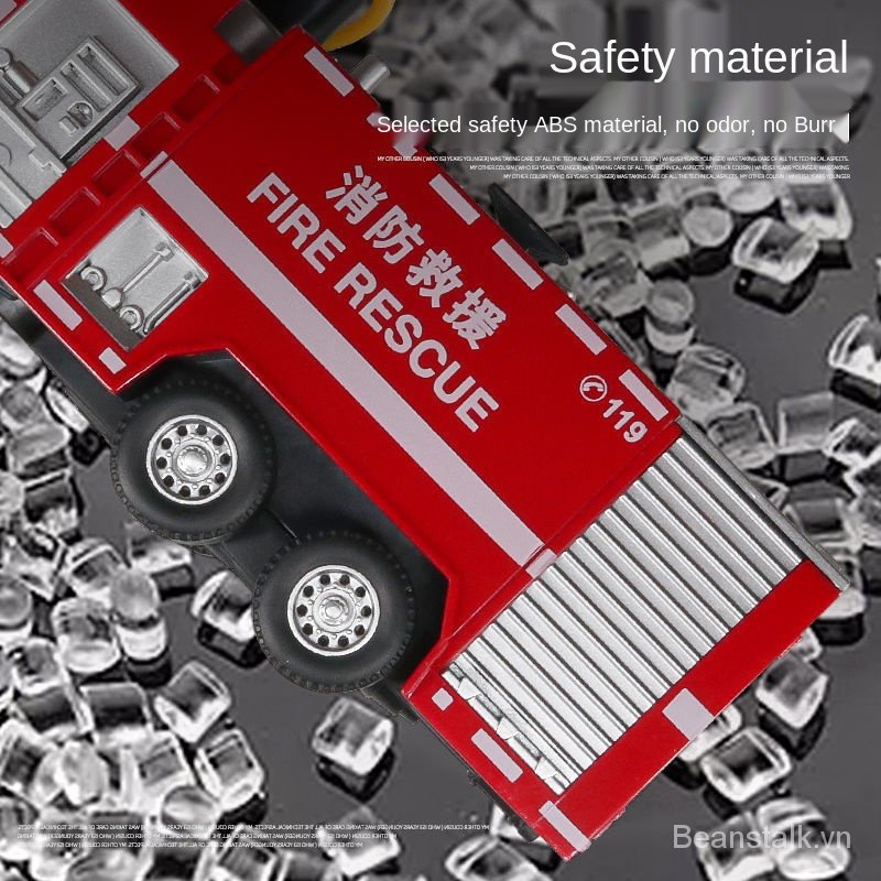 Mô hình xe cứu hỏa đồ chơi cho bé