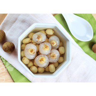 Hạt Sen Long Nhãn Ngâm Nước Đường Baan Mai