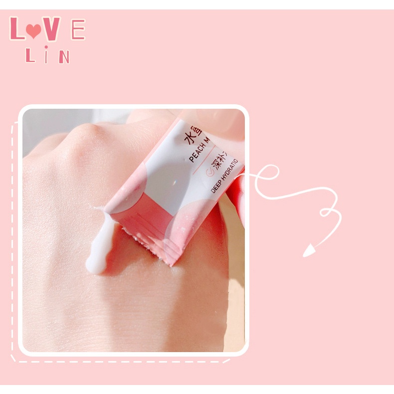 [Lovelin] Hộp 20 Gói Kem Dưỡng Ẩm Da Tay Chiết Xuất Đào Mùa Thu Và Mùa Đông