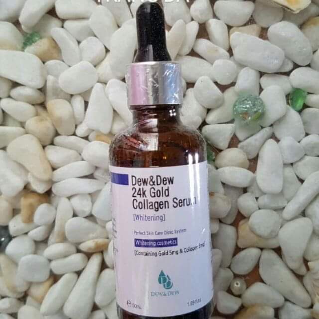 Serum Dew & Dew 24K Gold Collagen Whitening