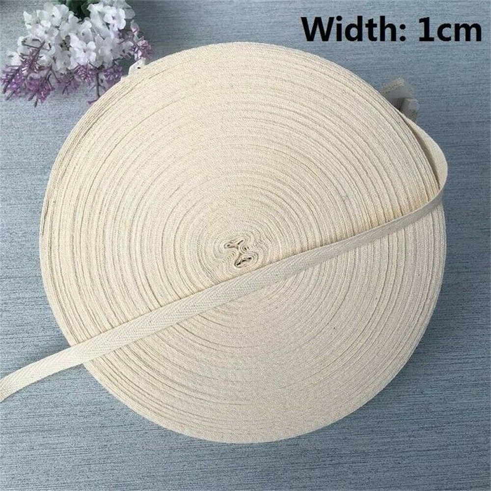 Cuộn Dây Cotton Rộng 1-5cm Rộng 50m