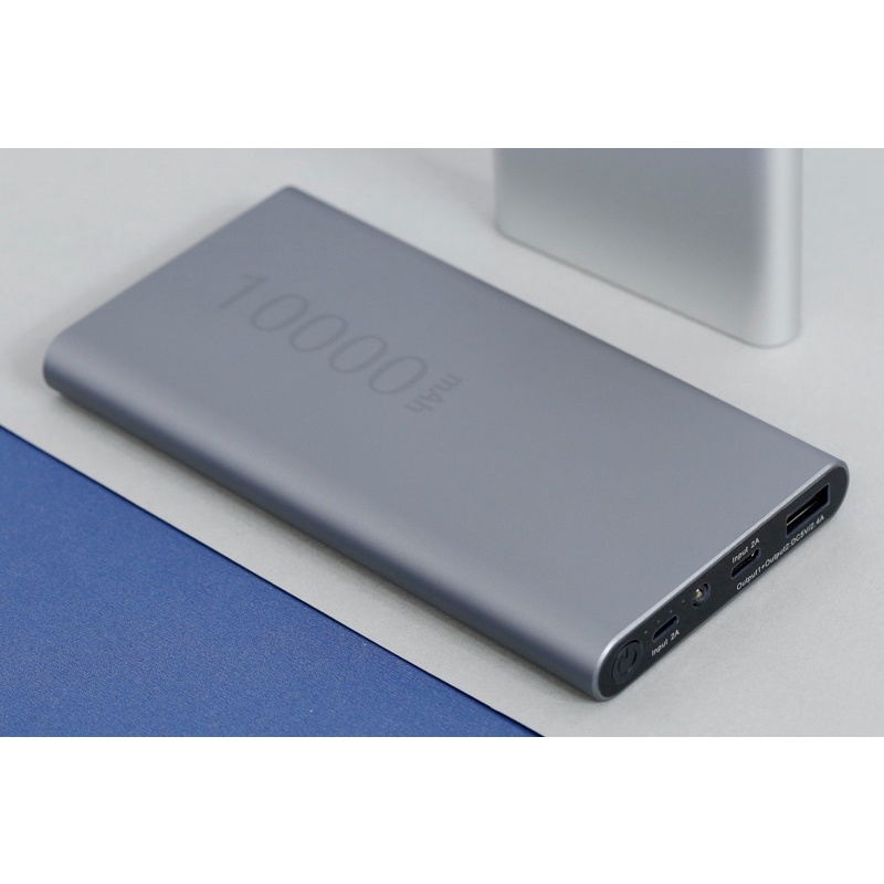Pin sạc dự phòng Polymer 10000mAh Type C eSaver PJ JP106S Nhôm Bạc