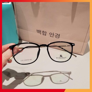 [Giá Cực Rẻ] COMBO Kính Cận Nam Nữ Mắt Ovan Gọng Trong Dẻo BBR1210 + HỘP ĐỰNG