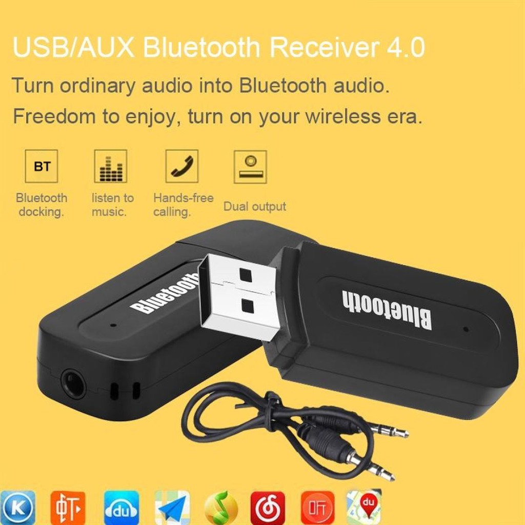 Bộ Chuyển Đổi Âm Thanh Bluetooth - USB Bluetooth - Chuyển loa thường thành loa Bluetooth