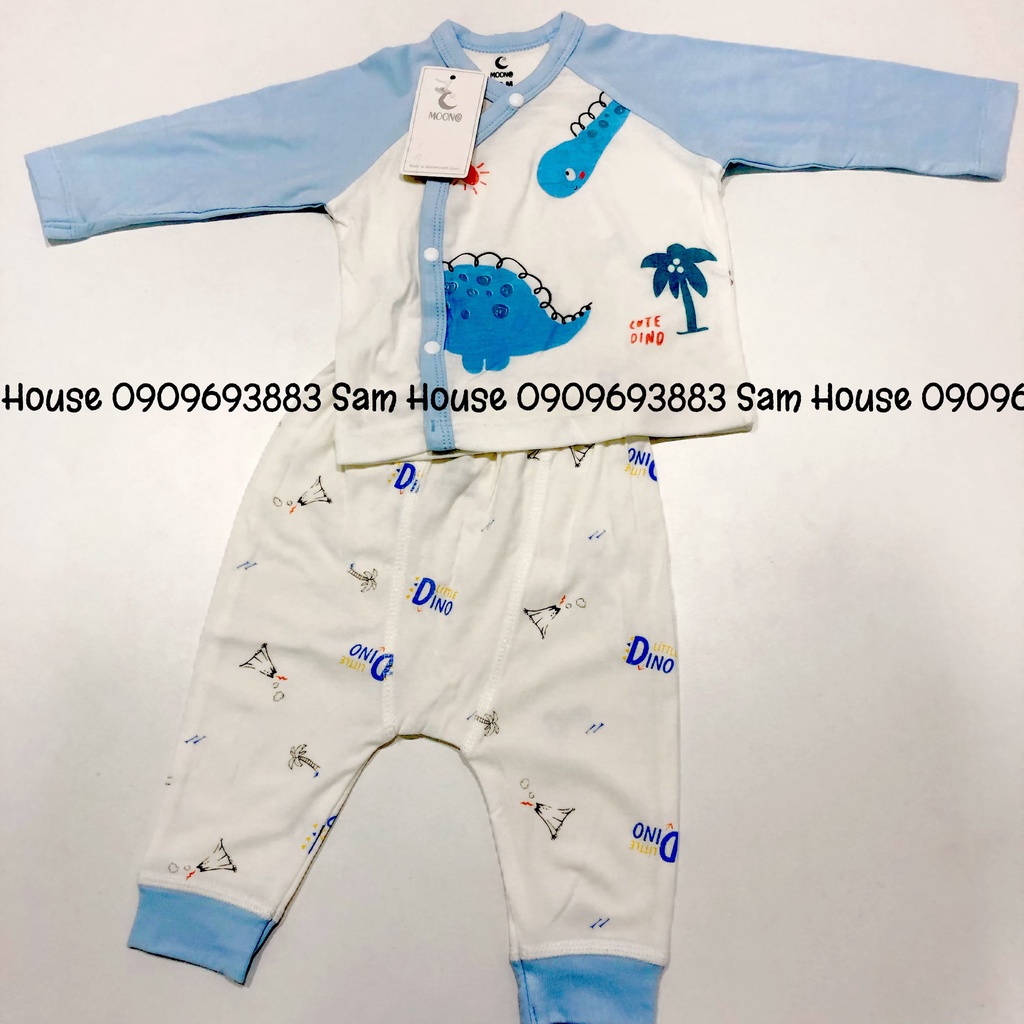 MOON 2022 - Bộ cài lệch sơ sinh PETIT cho bé từ 0M đến 6M