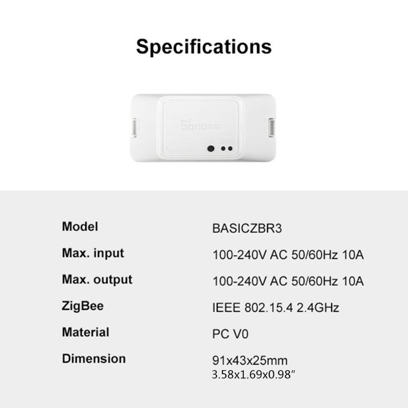 So-noff Basic R3 DIY WiFi Smart Switch Home Light Controller for Alexa | BigBuy360 - bigbuy360.vn