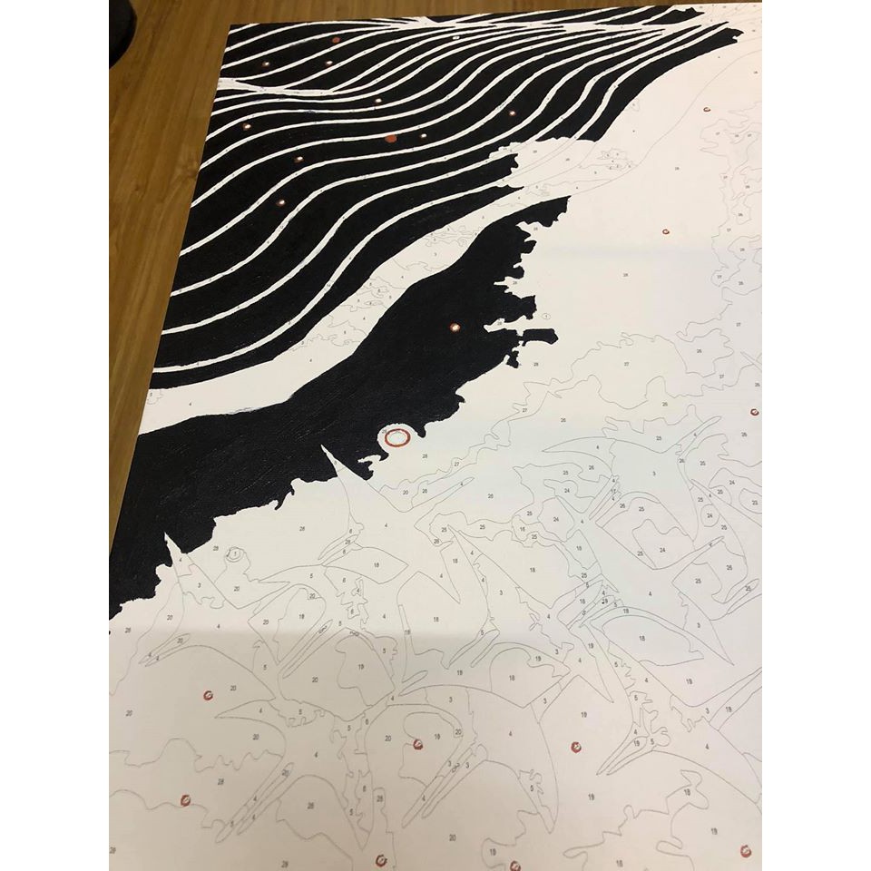 TRANH TÔ MÀU THEO SỐ - TỔNG HỢP TRANH PHONG CẢNH - KT 40*50cm - ToastedART | BigBuy360 - bigbuy360.vn