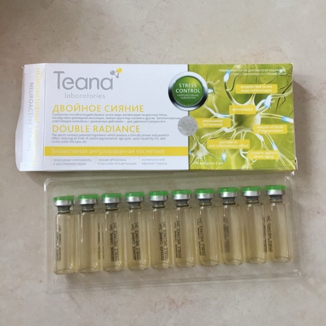 Chống thâm mắt serum teana mờ nám tàn nhang giảm thâm mắt chống lão hoá dưỡng trắng da phục hồi da [𝐓𝐚̣̆𝐧𝐠-  𝐦𝐚́𝐲]