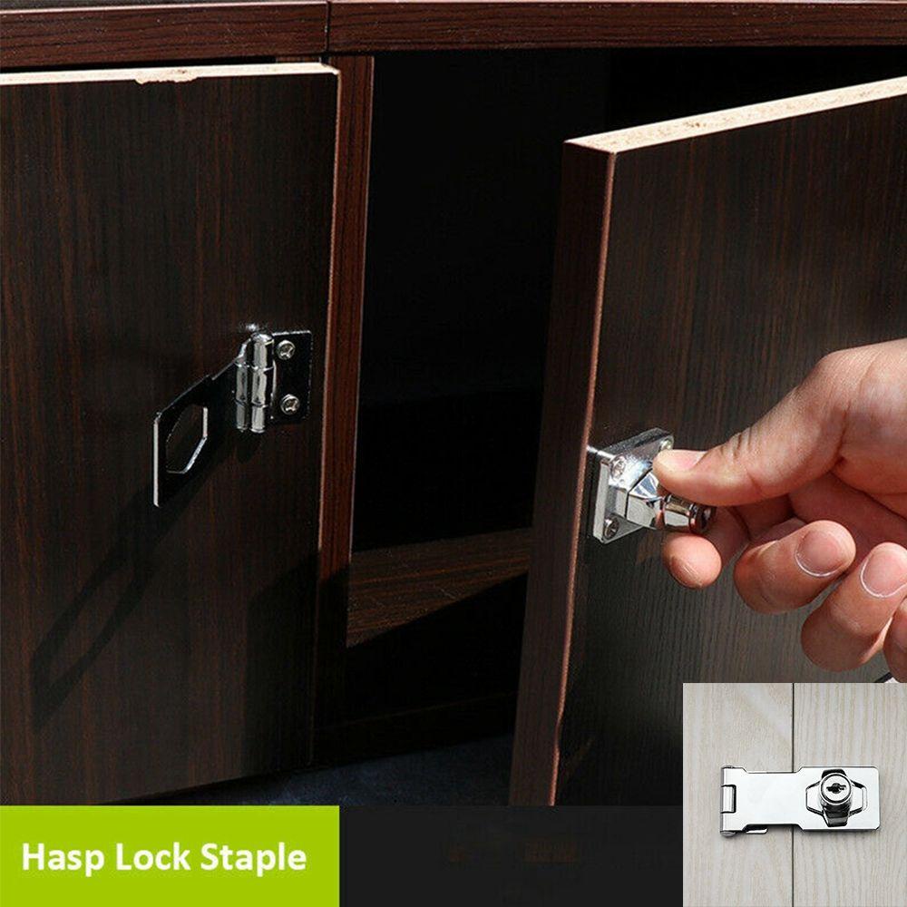 Ổ Khóa Cửa Garage NICKOLAS Hasp Kèm Chìa Khóa