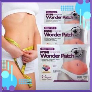 Miếng dán tan mỡ bụng giảm eo hiệu quả MYMI WONDER PATCH Hàn Quốc [hộp 5 miếng]