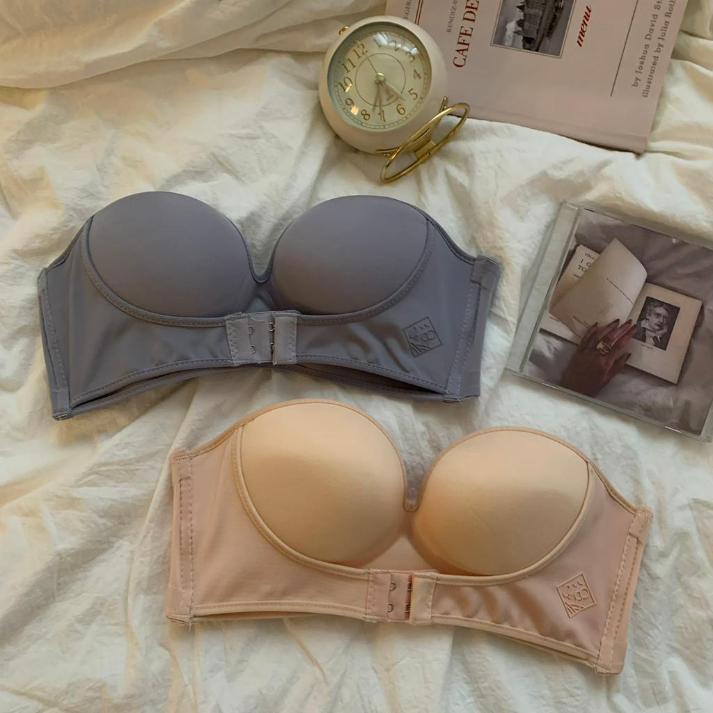 qkoole   Áo Ngực Không Dây Không Dây Chống Trượt Thiết Kế Vô Hình Lưng Đẹp Mắt Cho Nữ