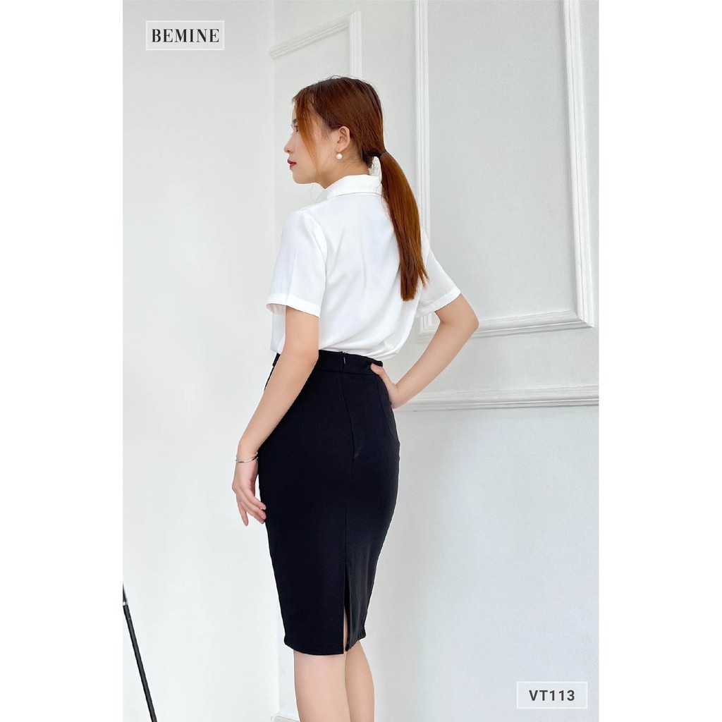 Chân váy bút chì ôm BEMINE VT113ĐEN | BigBuy360 - bigbuy360.vn