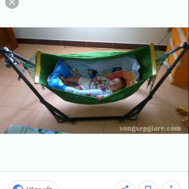 Thanh lý võng mini cho bé