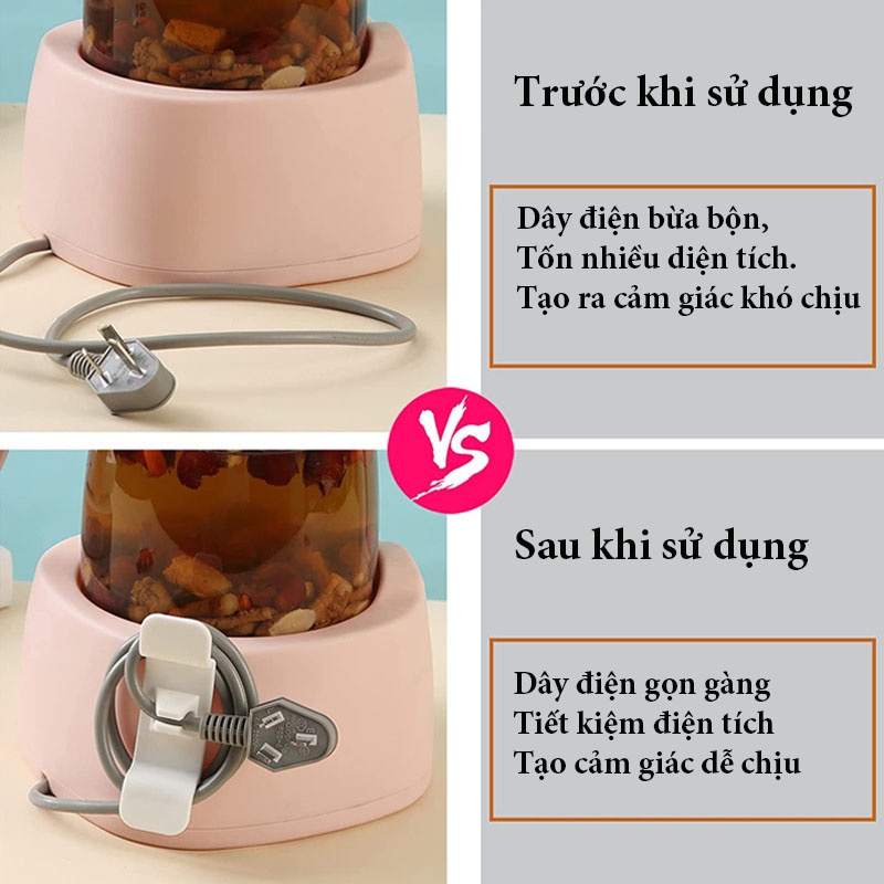 Dụng Cụ Quấn Dây Điện Tiện Dụng Cho Đồ Điện Trong Nhà - QDD01 -Gia Dụng Tý Tẹo