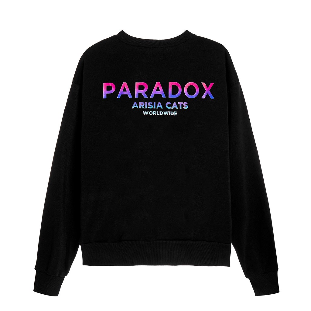 Áo thun dài tay Paradox ARISIA CATS SWEATER (Black) | BigBuy360 - bigbuy360.vn