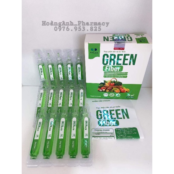 Chất xơ tự nhiên Green Fiber xanh sạch | Thế Giới Skin Care