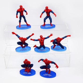 1H SALE SỐC _ Bộ 7 nhân vật người nhện Spiderman siêu độc hàng chuẩn đẹp