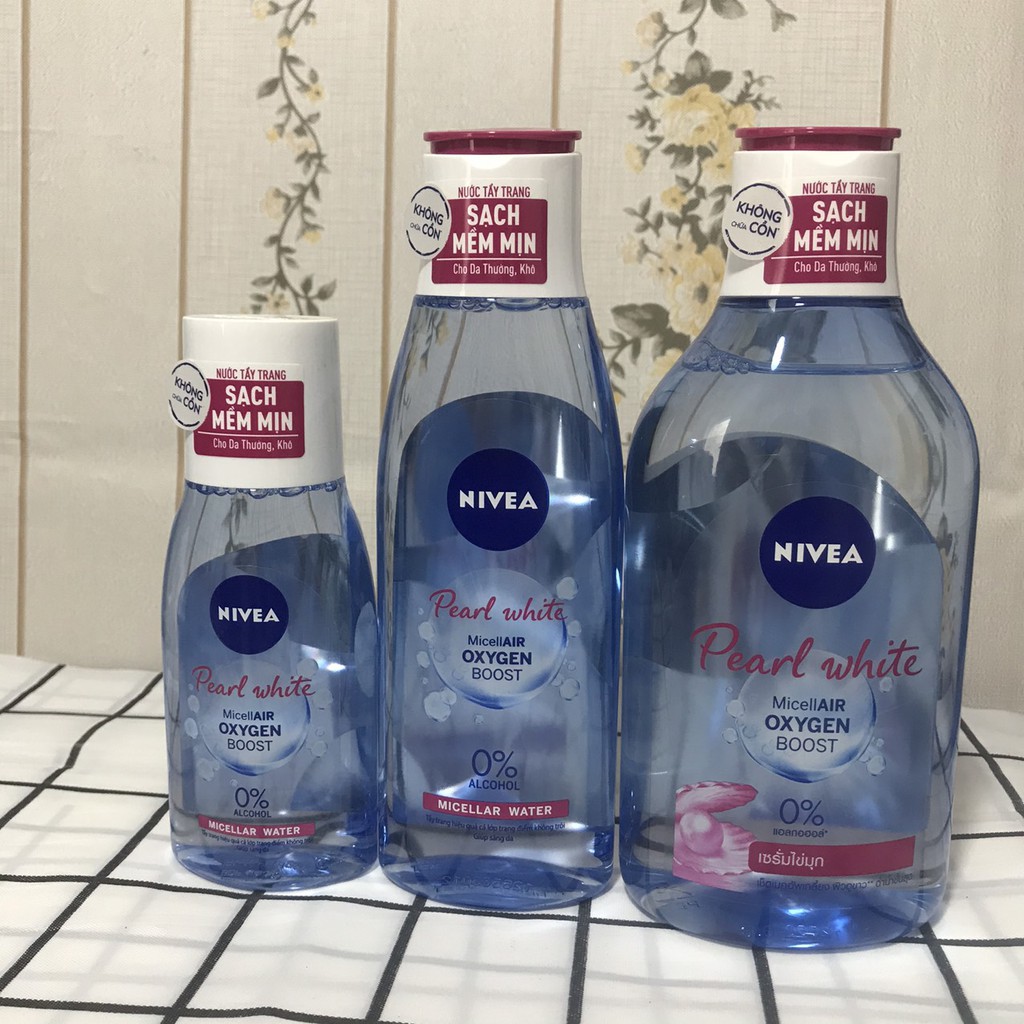 [MỚI] NƯỚC TẨY TRANG NIVEA KHÔNG CHỨA CỒN ( Hàng chính hãng Thái Lan)