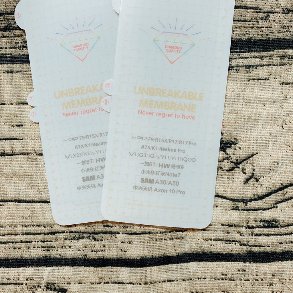 Miếng Dán Dẻo PPF Mặt Trước Dành Cho PPF Oppo F9 , R17 , R17 Pro , Realme 2 Pro Dán Dẻo Cao Cấp