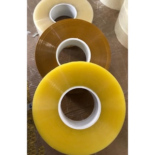 Băng dính cuộn 1kg lõi mỏng, băng keo giá rẻ tại Hà Nội, băng dính 1kg lõi giấy