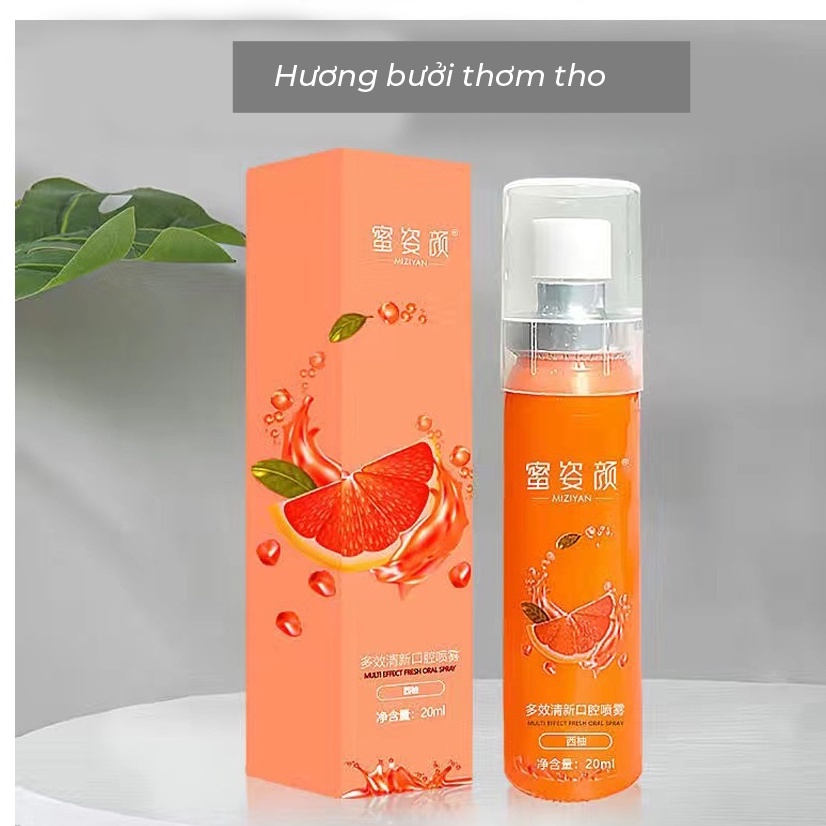 Xịt Thơm Miệng MIZIYAN 20ML