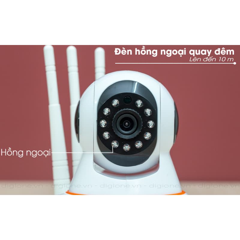 [Mã 267ELSALE hoàn 7% đơn 300K] Camera wifi yoosee 3 râu 3.0 | BigBuy360 - bigbuy360.vn