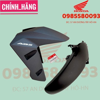 BỘ DÈ, BỘ CHẮN BÙN TRƯỚC WINNER X MÀU ĐEN NHÁM ZIN CHÍNH HÃNG HONDA