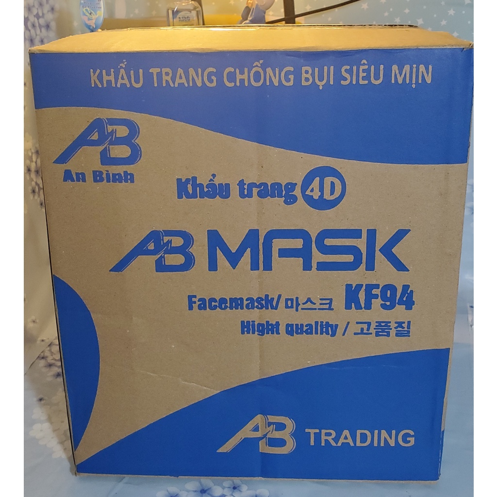 ❣️ Mix 5 Màu ❣️Khẩu Trang KF94 4D MASK Chống Bụi Mịn Và Kháng Khuẩn Hàng Cao Cấp Hàn Quốc