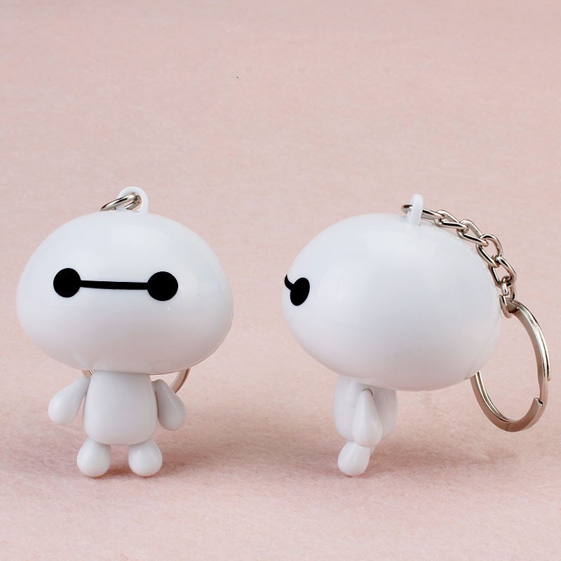 Móc khóa hình BayMax dễ thương có thể di chuyển