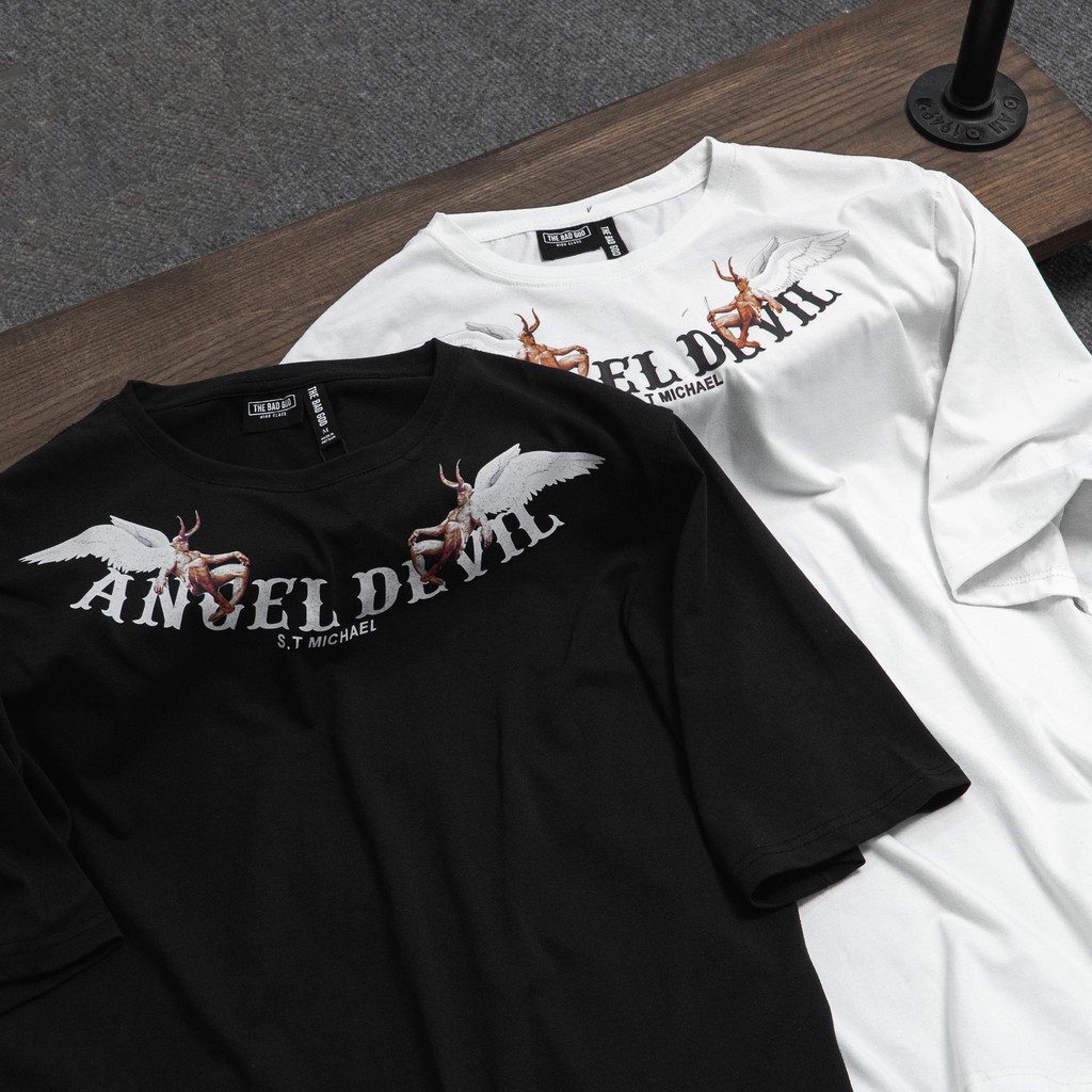 Áo unisex Devil Angel dành cho cả nam nữ form siêu đẹp phong cách năng động trẻ trung