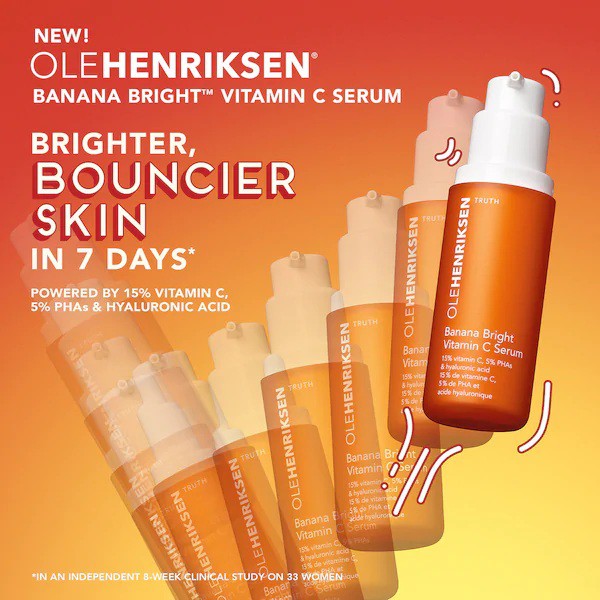 OLEHENRIKSEN  Tinh Chất Vitamin C Sáng Da Mờ Thâm Banana Bright™ Vitamin C Serum