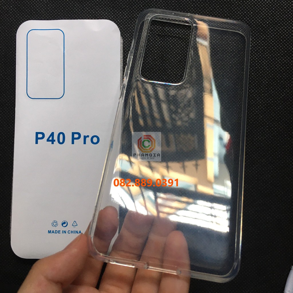 Ốp lưng Huawei P40 pro ốp trong siêu dẻo
