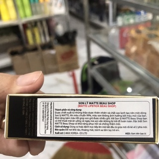 Son Lỳ BEAU SHOP MATTE Lipstick