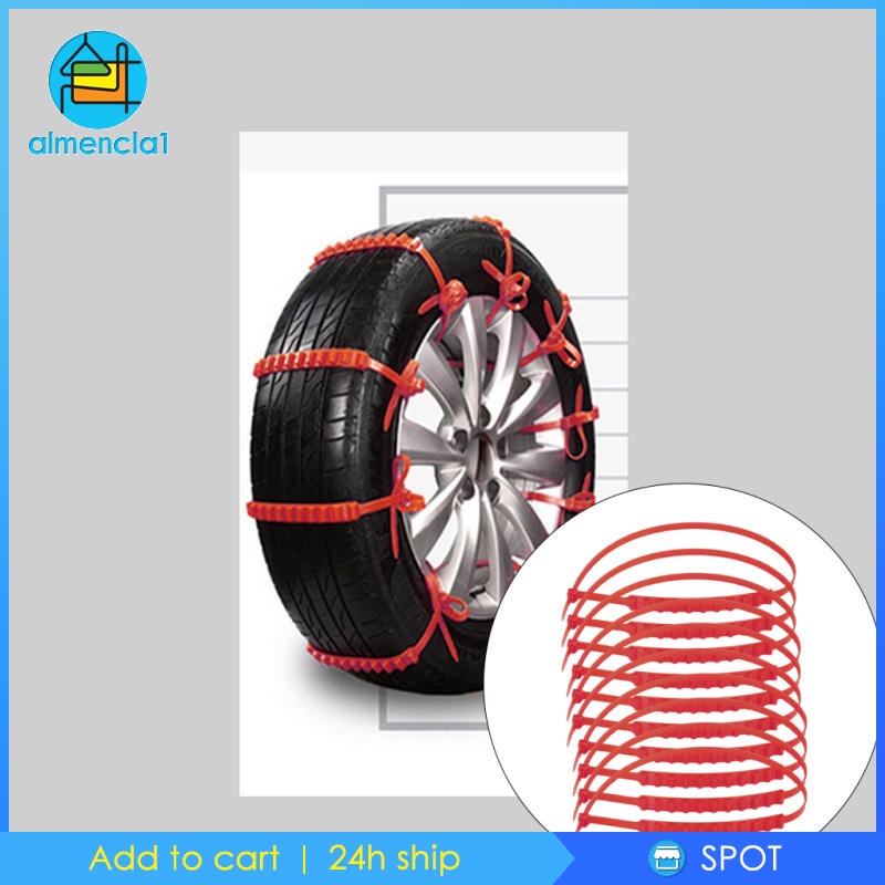 Bộ 10 dây xích chống trượt cho bánh xe hơi