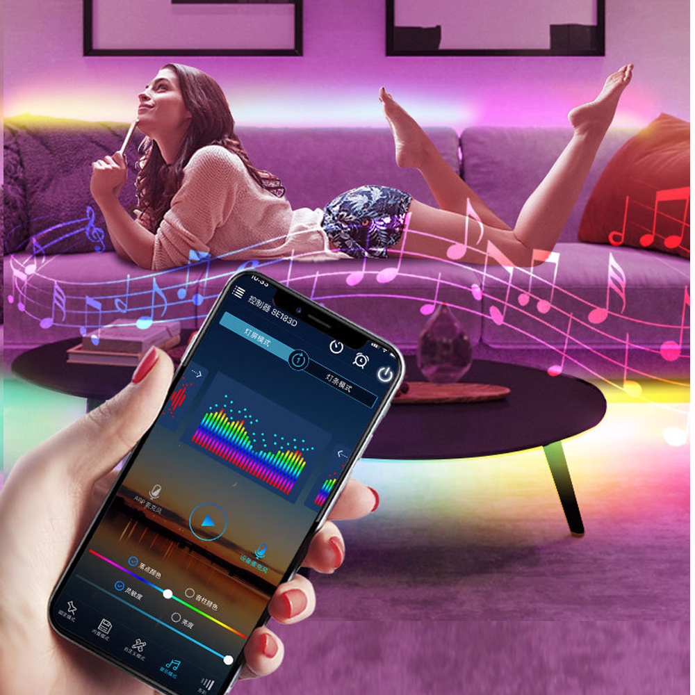 Dc5v 12V 24V WS28111 WS2812B WiFi LED rgb Bộ Điều Khiển Cho Pixel rgb Đèn LED dải WS2813 WS2815 SK6812 Magic Home
