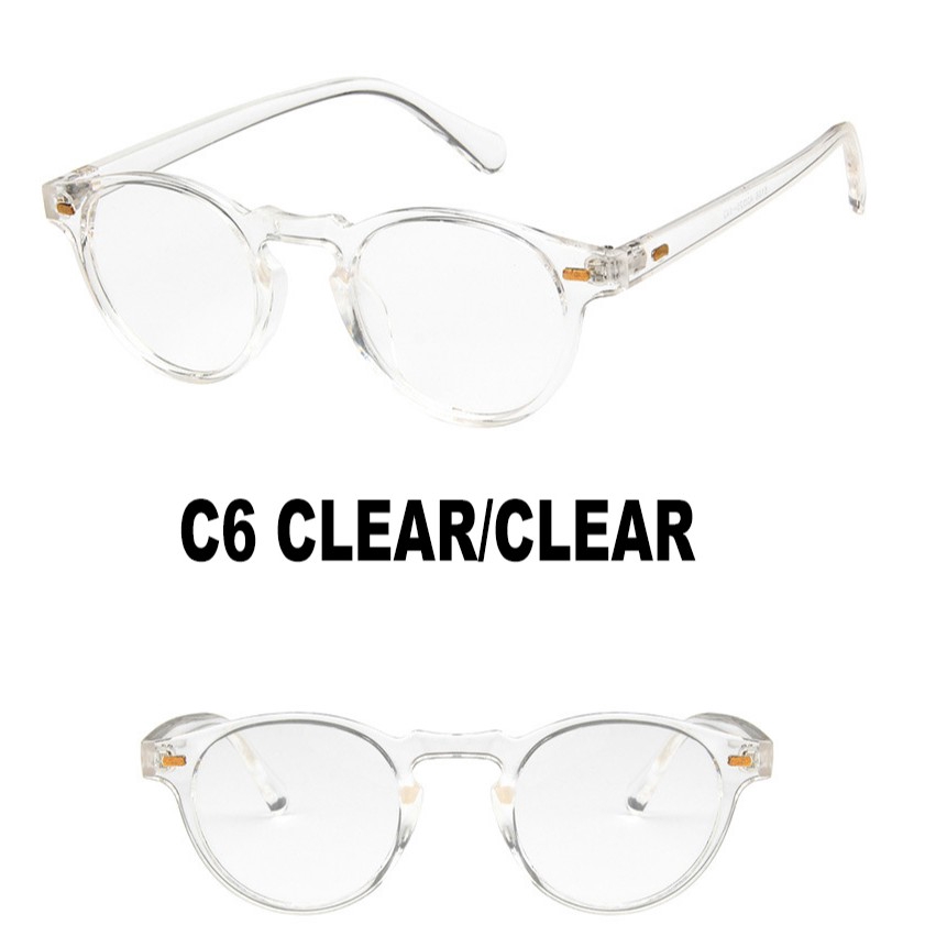 Kính mát gọng tròn thời trang cho nam và nữ