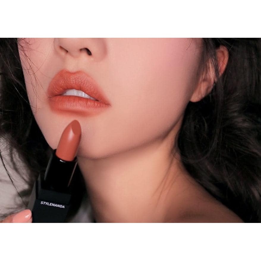 Son 3CE MATTE LIP COLOR 908 WARM &amp; SWEET cam đất