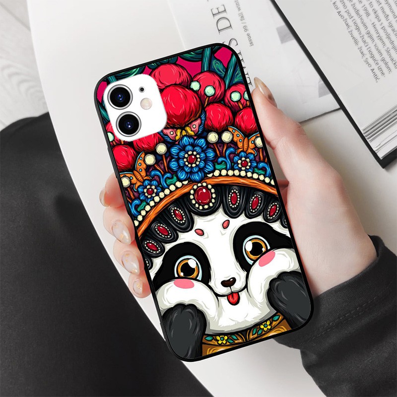 🐼 Ốp lưng giá rẻ đẹp độc lạ 🐼 Ốp in hình gấu trúc Panda iphone 6s/6/7/8 plus/x/xr/xs max/11 pro max/12 promax TATTOO0026