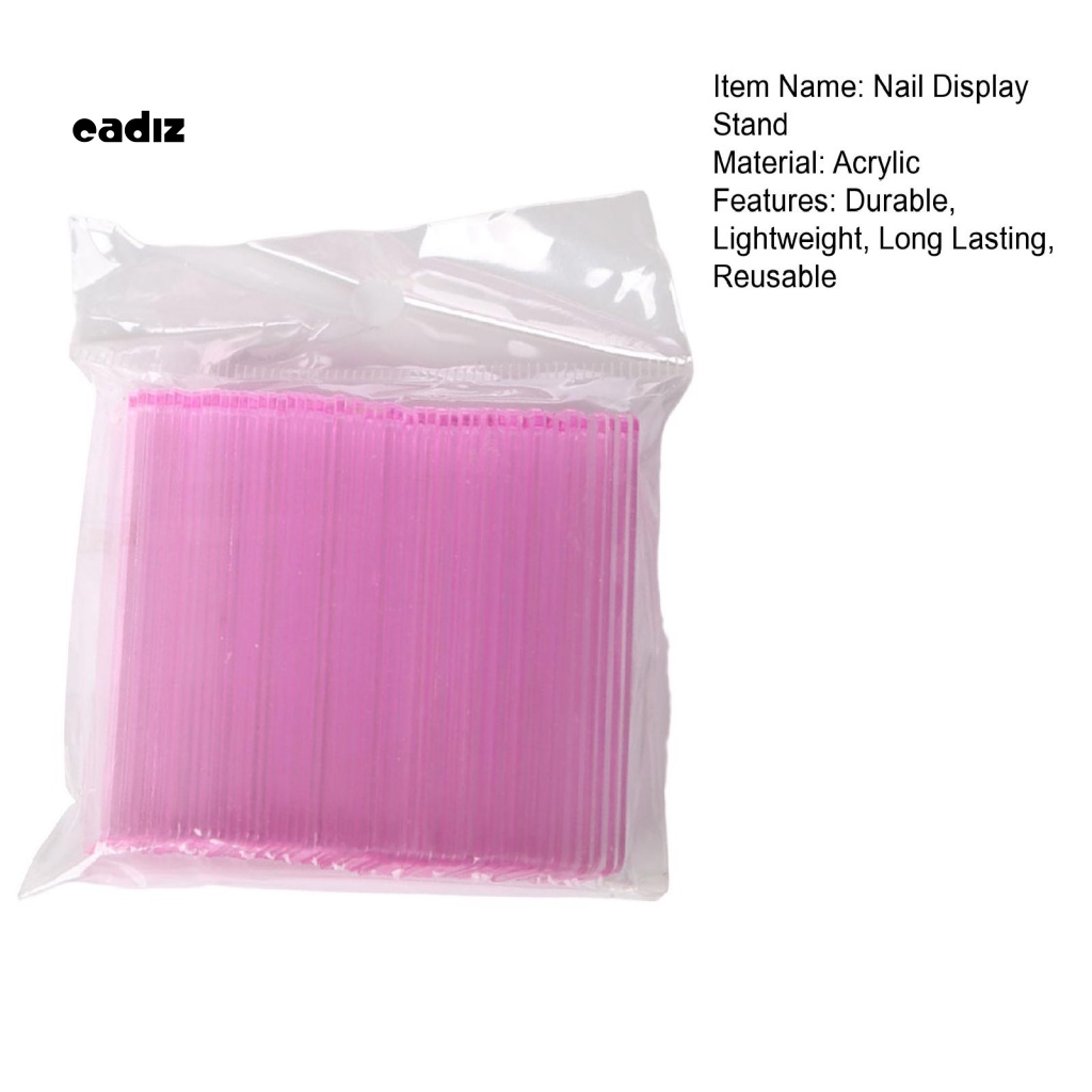 Set 50 Giá Đỡ Trưng Bày Lọ Sơn Móng Tay Tiện Lợi