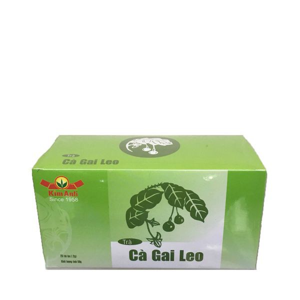 Hộp 25 túi lọc trà Kim Anh Cà Gai Leo